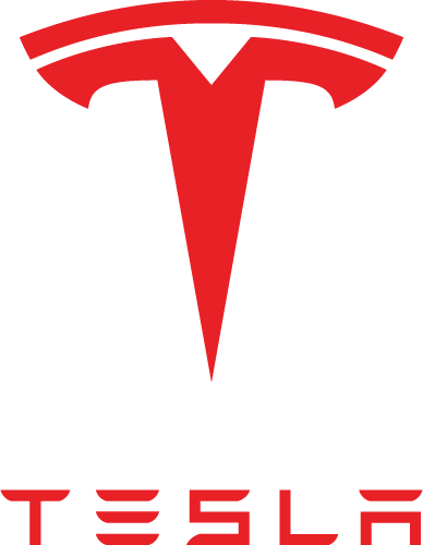 Red Tesla Logo